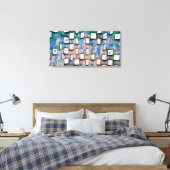 Abstrakt 14103 leinwanddruck (Insitu (Schlafzimmer))