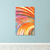 Abstrakt 14237 leinwanddruck (Insitu (Holzboden))