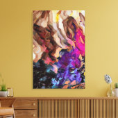 Abstrakt 14265 leinwanddruck (Insitu (Wohnzimmer))