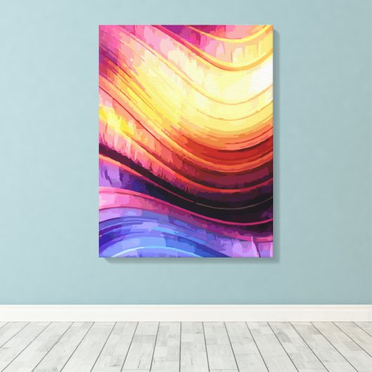 Abstrakt 14321 leinwanddruck (Insitu (Holzboden))