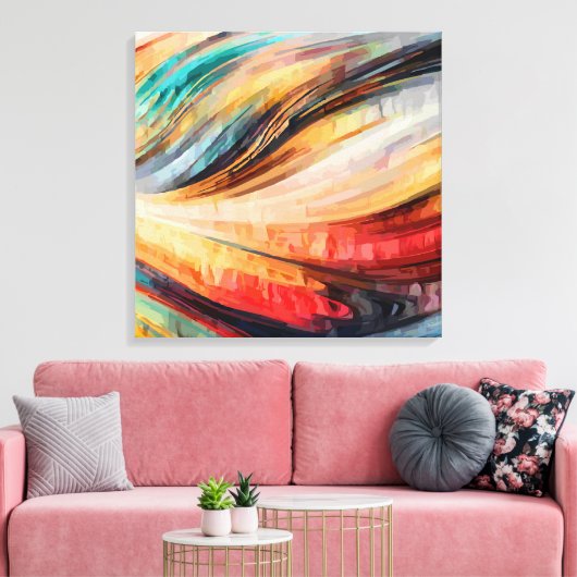 Abstrakt 14339 leinwanddruck (Insitu (Wohnzimmer))