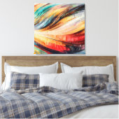 Abstrakt 14339 leinwanddruck (Insitu (Schlafzimmer))