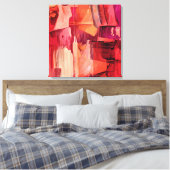 Abstrakt 14458 leinwanddruck (Insitu (Schlafzimmer))
