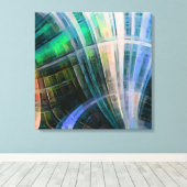 Abstrakt 14507 leinwanddruck (Insitu (Holzboden))