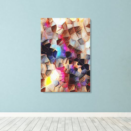 Abstrakt 14659 leinwanddruck (Insitu (Holzboden))