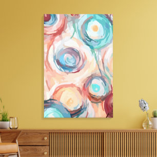 Abstrakt 14665 leinwanddruck