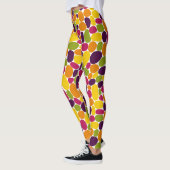Abstrakt 160417 - Weingummi-Farben Leggings (Links)
