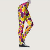 Abstrakt 160417 - Weingummi-Farben Leggings (Rechts)