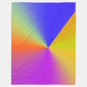 Abstrakt 161116(07) fleecedecke