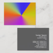 Abstrakt 161116(07) visitenkarte (Vorne/Hinten)