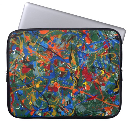 Abstrakt #17 laptopschutzhülle (Vorderseite)