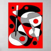 Abstrakt #184 poster (Vorne)