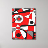 Abstrakt #185.3 leinwanddruck (Vorderseite)