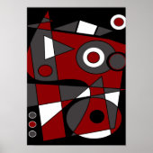 Abstrakt #185 poster (Vorne)