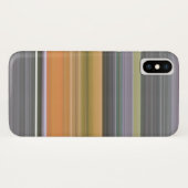 Abstrakt #1: Gelb und grau Case-Mate iPhone Hülle (Rückseite (Horizontal))