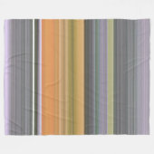 Abstrakt #1: Gelb und grau Fleecedecke (Vorderseite (Horizontal))