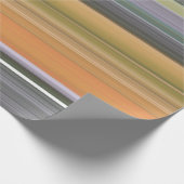 Abstrakt #1: Gelb und grau Geschenkpapier (Ecke)