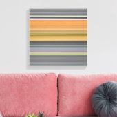 Abstrakt #1: Gelb und grau Leinwanddruck (Insitu (Wohnzimmer))