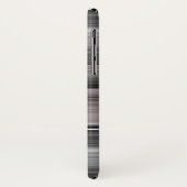 Abstrakt #1: grau Case-Mate iPhone hülle (Hinten/Links)