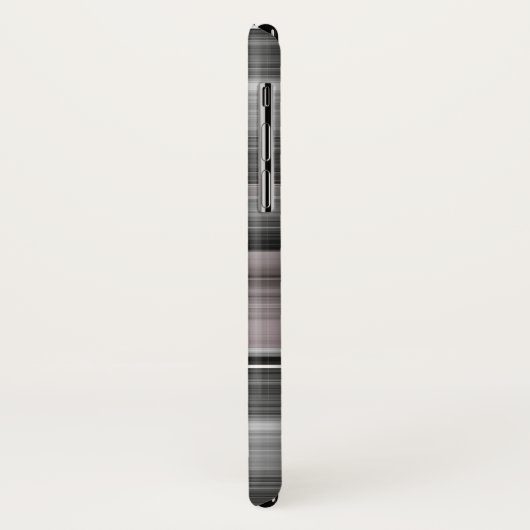 Abstrakt #1: grau Case-Mate iPhone hülle (Hinten/Links)
