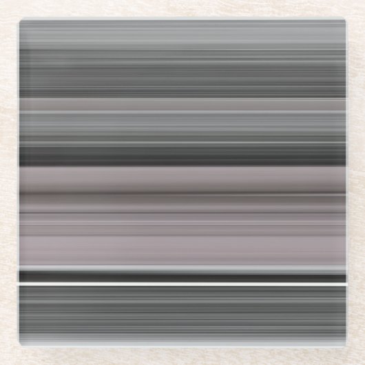 Abstrakt #1: grau glasuntersetzer (Vorderseite)