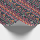 Abstrakt 1 Muster-Papiere zum Abpacken von Hmong Geschenkpapier (Ecke)