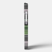 Abstrakt #1: Olive green and gray Case-Mate iPhone Hülle (Rückseite / Links)