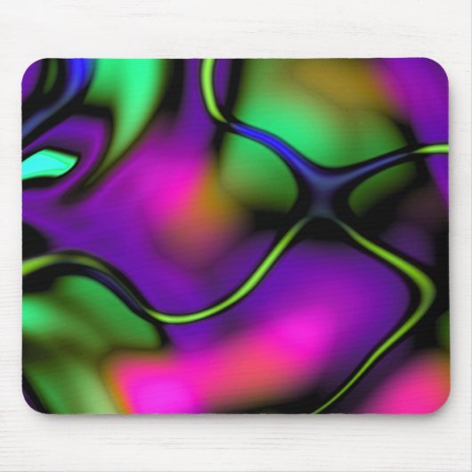Abstrakt 1 Pastelbewegung Mousepad (Vorne)