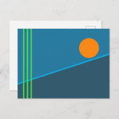 ABSTRAKT 1 POSTKARTE (Vorne/Hinten)