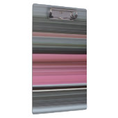 Abstrakt #1: Rosa und grau Klemmbrett (Rechts)