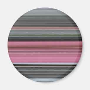 Abstrakt #1: Rosa und grau Magnet