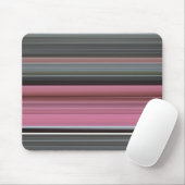 Abstrakt #1: Rosa und grau Mousepad (Mit Mouse)