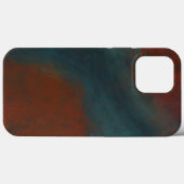Abstrakt 1: Rot und Blues Case-Mate iPhone Hülle (Rückseite (Horizontal))