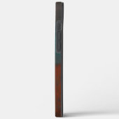 Abstrakt 1: Rot und Blues Case-Mate iPhone Hülle (Rückseite / Links)