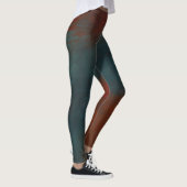Abstrakt 1: Rot und Blues Leggings (Rechts)