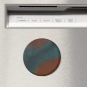 Abstrakt 1: Rot und Blues Magnet (In Situ (Geschirrspüler))