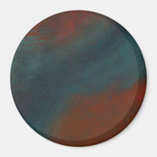 Abstrakt 1: Rot und Blues Magnet