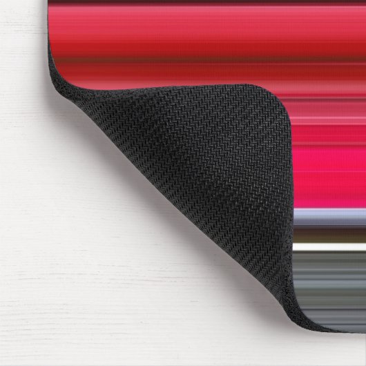 Abstrakt #1: Rot und Grau Mousepad (Ecke)