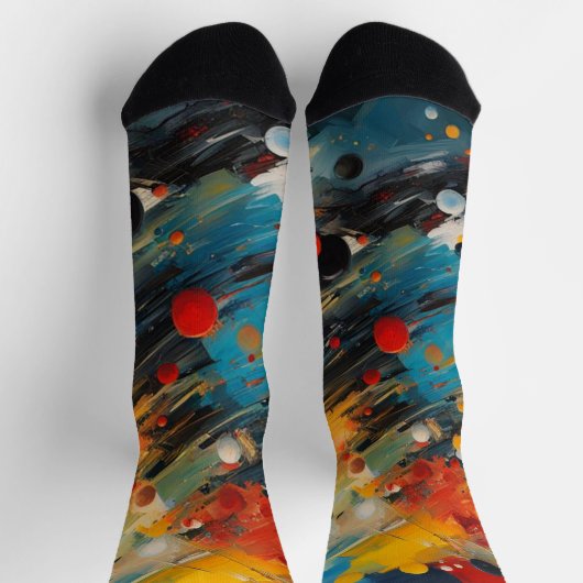 ABSTRAKT 1 SOCKEN (Oben)