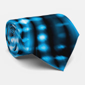 Abstrakt 200819 - 06 - Indigo Style Krawatte (Gerollt)