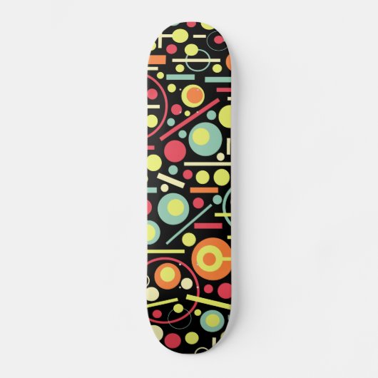 Abstrakt 210213 skateboard (Vorderseite)