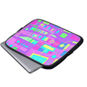 Abstrakt 210711 laptopschutzhülle (Vorne Knopf)
