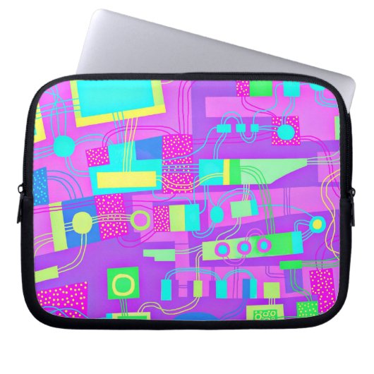 Abstrakt 210711 laptopschutzhülle (Vorderseite)