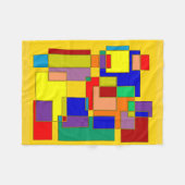 Abstrakt #26 fleecedecke (Vorderseite (Horizontal))