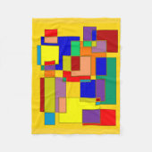 Abstrakt #26 fleecedecke (Vorderseite)