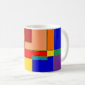 Abstrakt #26 kaffeetasse (VorderseiteRechts)