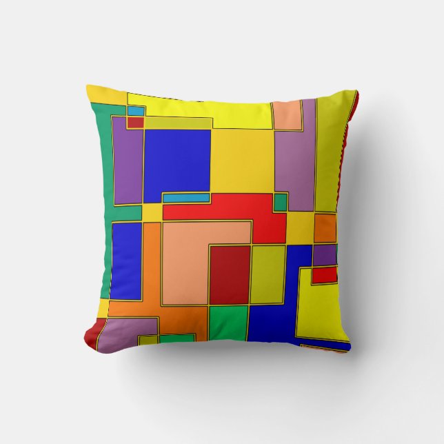 Abstrakt #26 kissen (Vorderseite)