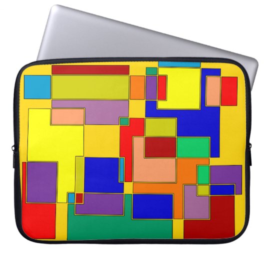Abstrakt #26 laptopschutzhülle (Vorderseite)