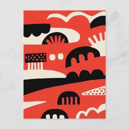 Abstrakt 281219b postkarte (Vorderseite)