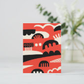 Abstrakt 281219b postkarte (Stehend Vorderseite)